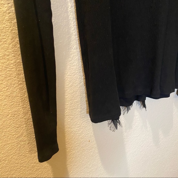 Daytrip Scoop Neck Black Sequin Top - Picture 6 of 6